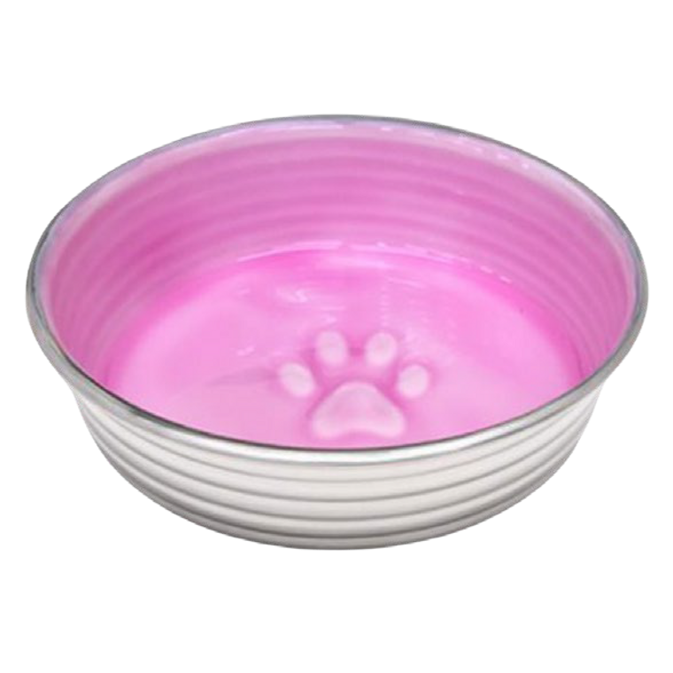 Loving Pets Le Bol Dog Bowl Rose Medium 842982079526