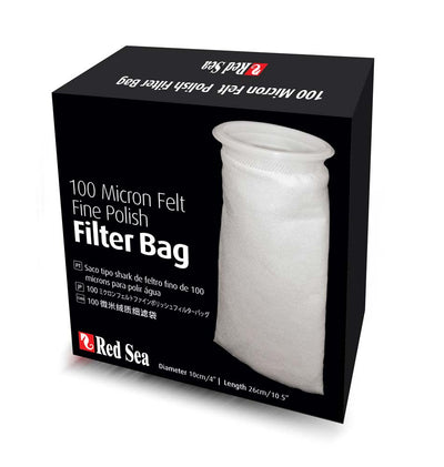 Red Sea Reefer Fine Felt Polishing Filter Socks White 4 In X 10.5 in 730773421954