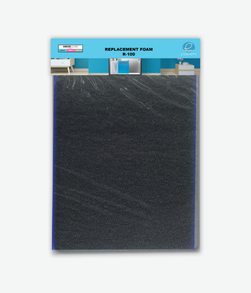 Eshopps Replacement Foam for Refugium Filters R - 100 Black - Aquarium