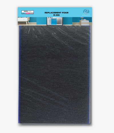 Eshopps Replacement Foam for Refugium Filters R - 200 Black - Aquarium