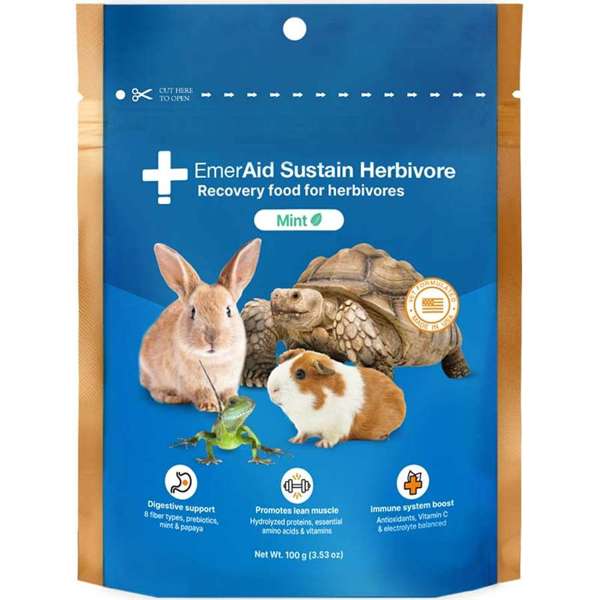 Lafeber Company EmerAid Sustain Canine Recovery Food for Herbivores Mint 100 g 888361308214