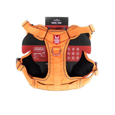 Boss Dog Tactical Dog Harness Hunter Orange X-Large 850036272236