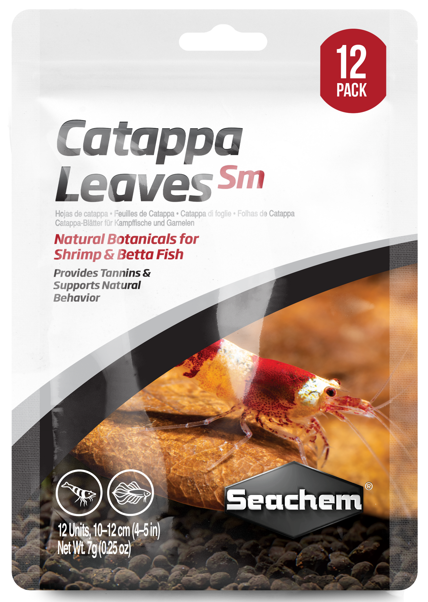 Seachem Laboratories Catappa Water Conditioner Tea Bags Small, 12 pk 000116000086