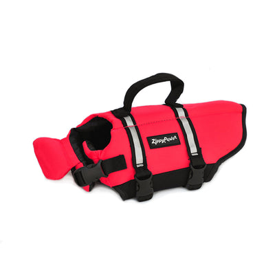 ZippyPaws Adventure Dog Life Jacket Red XX-Small 818786014964