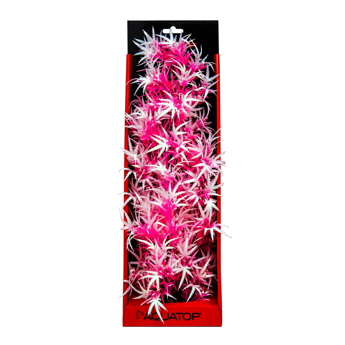 Aquatop Vibrant Fluorescent Cannabis Plant Pink Frost 16 in 850047393784