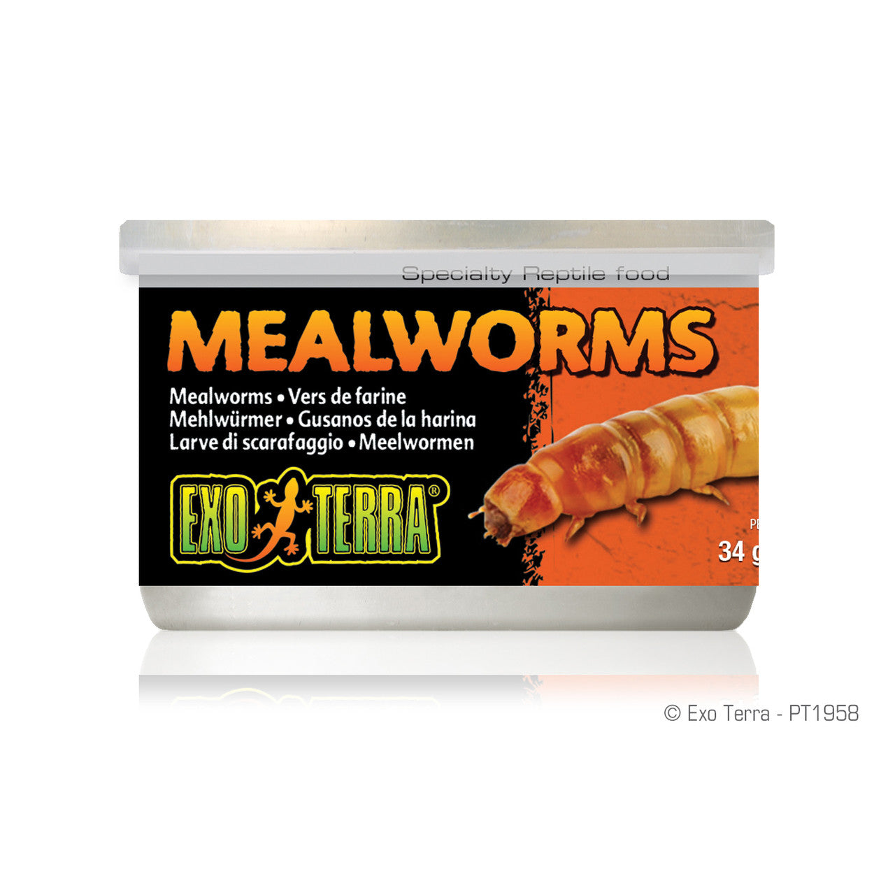 Exo Terra Canned Meal Worms, 1.2 oz 015561219587