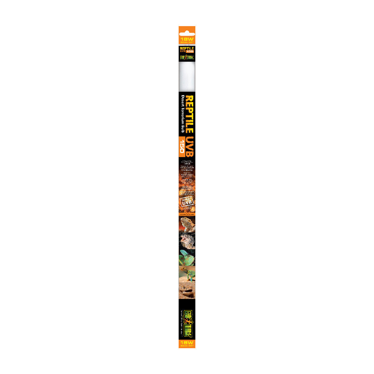 Exo Terra Fluorescent Bulb, UVB 150, 18W, 24" 015561223966