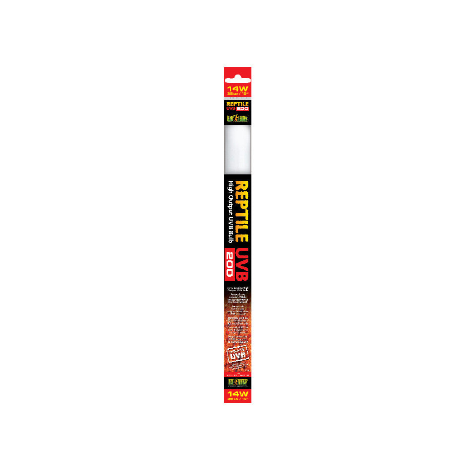 Exo Terra Fluorescent Bulb, UVB 200, 14W, 15" 015561223508