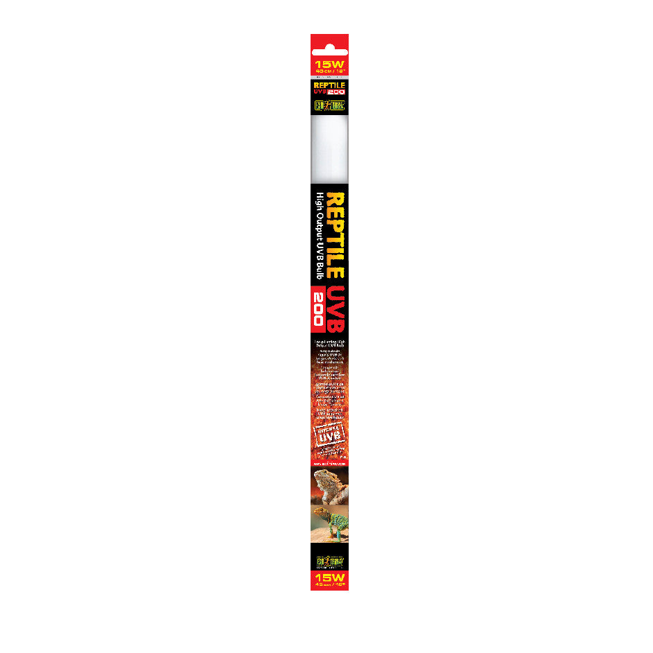 Exo Terra Fluorescent Bulb, UVB 200, 15W, 18" 015561223515