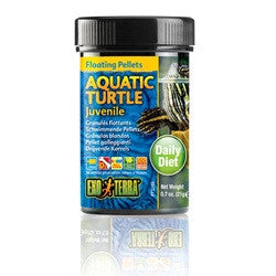 Exo Terra Juvenile Aqutic Turtle Food 0.7oz Pt3246{L + 7} - Reptile