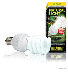 Exo Terra Natural Light - 26w Pt2191{L + 7} - Reptile