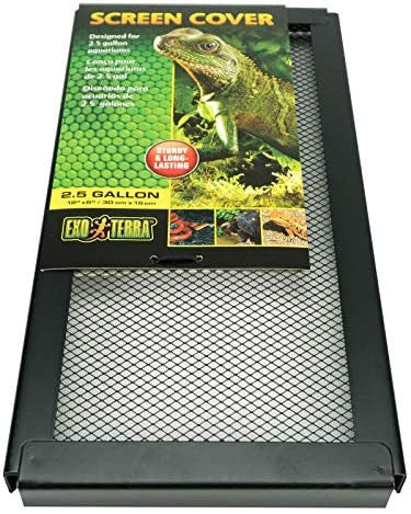 Exo Terra Screen Cover 2.5 Gallon Pt2718{RR} 015561227186