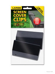 Exo Terra Terrarium Cover Clip Set Large Pt2730{L + 7} - Reptile