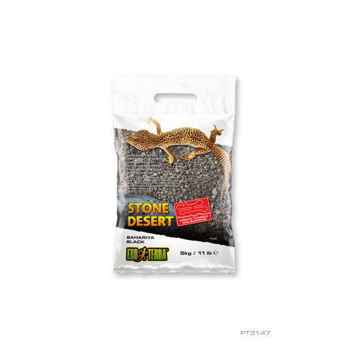 ExoTerra Bahariya Black StoneDesert 11lb - Reptile