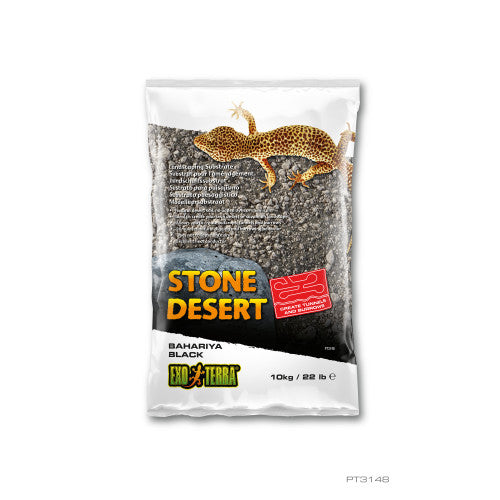 ExoTerra Bahariya Black StoneDesert 22lb (D) - Reptile