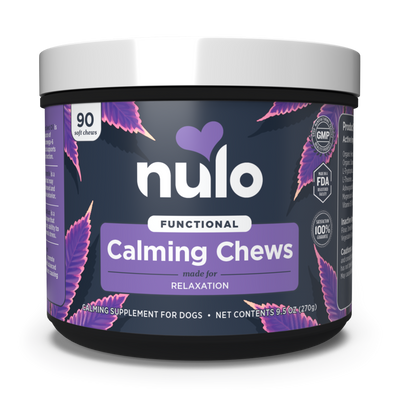 Nulo Functional Calming Soft Chew Supplements for Dogs 9.5 oz 811939027026