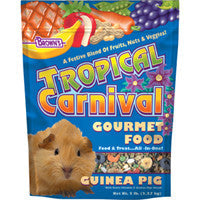 F.M. Brownâs Tropical Carnival Guinea Pig Food 5lb {L + 1}423671 - Small - Pet