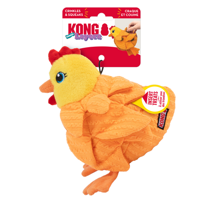 KONG Layerz Forage Dog Toy Hen Medium 035585506210
