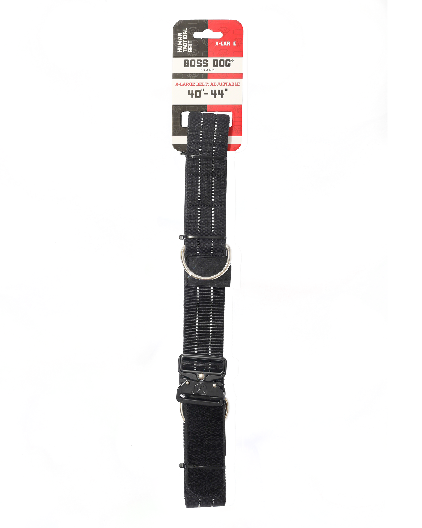 Boss Dog Human Boss Tactical Utility "Dog Walker" Belt Black X-Large (40-44In Waist) 850065051154