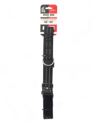 Boss Dog Human Boss Tactical Utility "Dog Walker" Belt Black X-Large (40-44In Waist) 850065051154