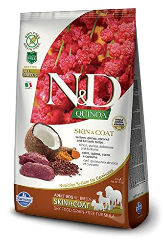 Farmina Natural & Delicious N&d Quin/vns Sk&ct Dog 15.4lb010116 {L + 1x}