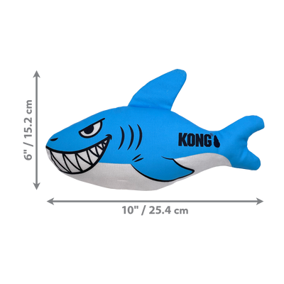 KONG Maxx Friends Dog Toy Shark Medium 035585523477