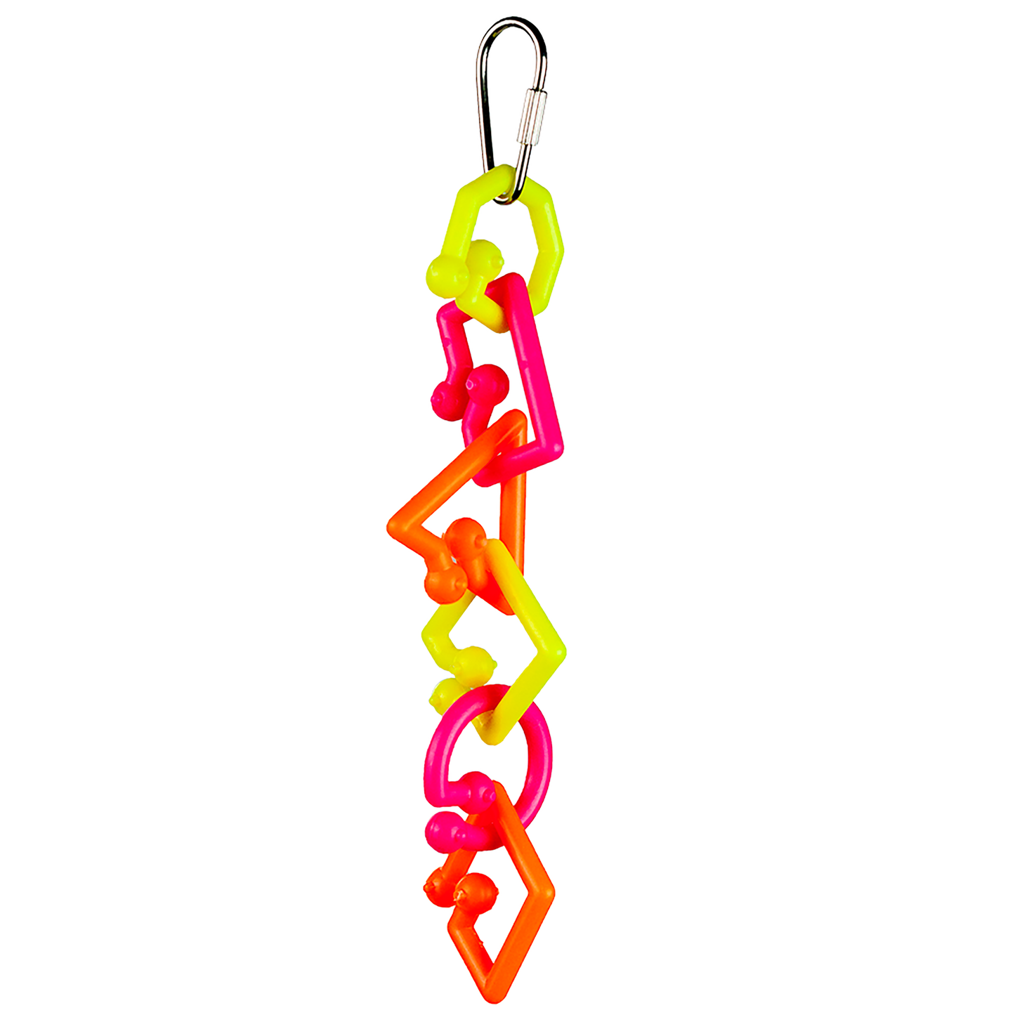 A & E Cages Happy Beaks Silly Links Bird Toy Small 644472009903