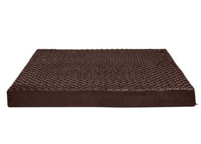 Fur Haven Pet Products Ultra Plush Deluxe Orthopedic Pet Cushion Chocolate Jumbo 815181022853