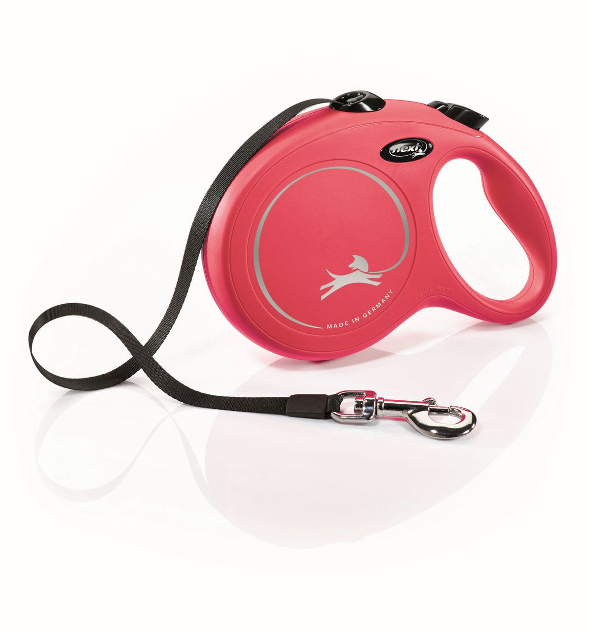 Flexi Flexi Classic Nylon Cord Dog Leash Red 26ft LG up to 110lb