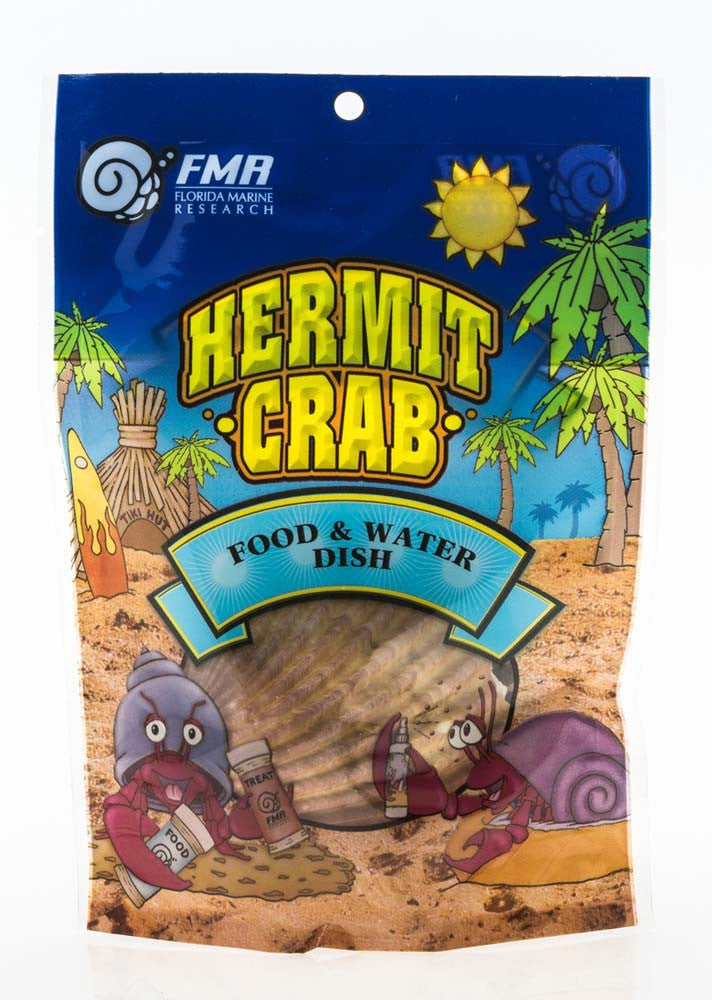 Florida Marine Research Packaged ShellFeeder White, Brown 2 Pack