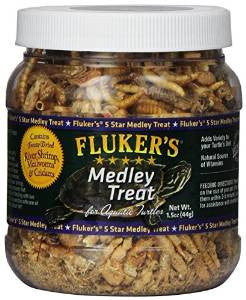 Fluker's Aquatic Turtle Medley Treat 1.5 oz. {L+1} 919002 091197720208