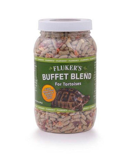 Fluker’s Buffet Blend Tortoise Freeze Dried Food 6.75 oz - Reptile