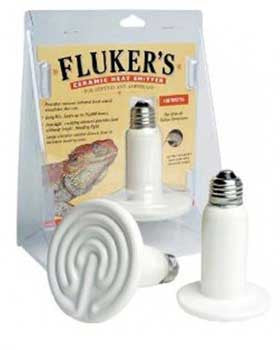 Fluker's Ceramic Heat Emitter 150 Watts {L+1}919121 091197260070