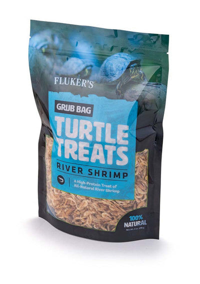 Fluker’s Grub Bag Turtle Treat Rivershrimp Dry Food 6 oz - Reptile