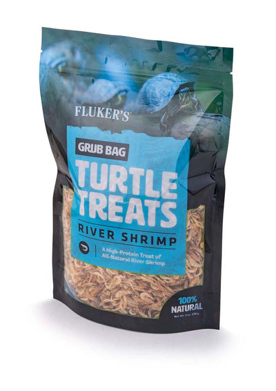 Fluker's Grub Bag Turtle Treat Rivershrimp Dry Food 6 oz