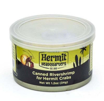 Fluker’s Hermit Crab Canned River Shrimp Wet Food 1.2 oz - Reptile