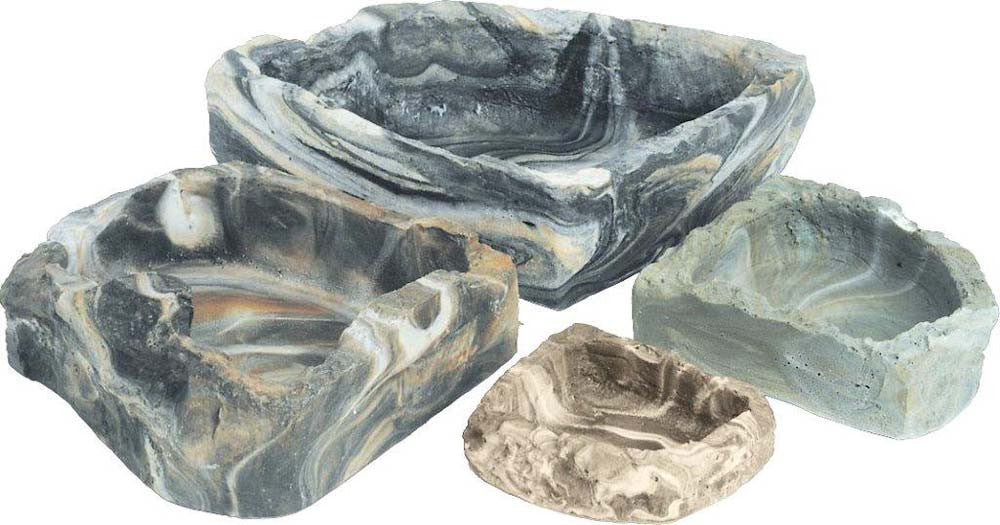 Fluker's Non-porous Food and Water Corner Bowl Multi-Color 9in LG