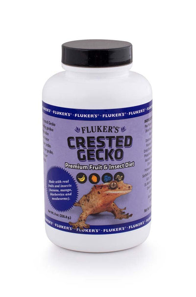 Fluker's Premium Crested Gecko Fruit and Insect Diet Supplement 8 oz