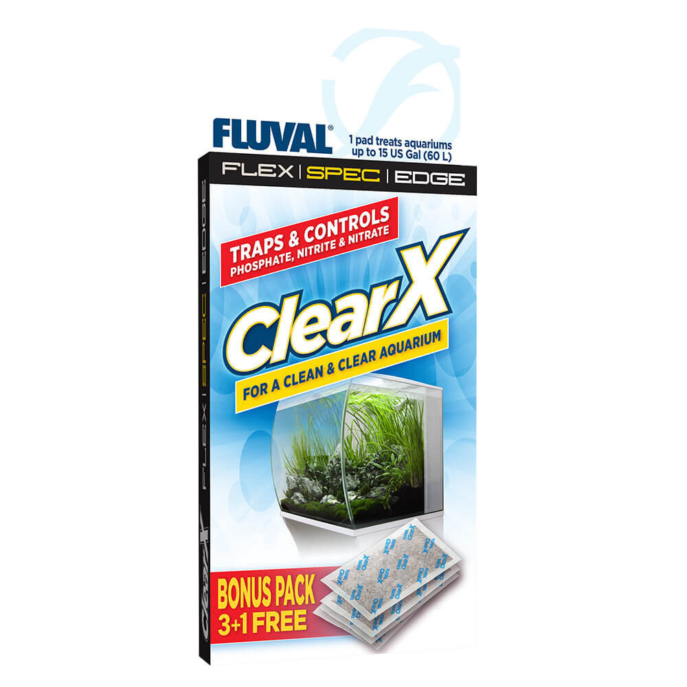 Fluval Clear X Filter Pillow A1336 4 Pack{L+7RR} 015561113366