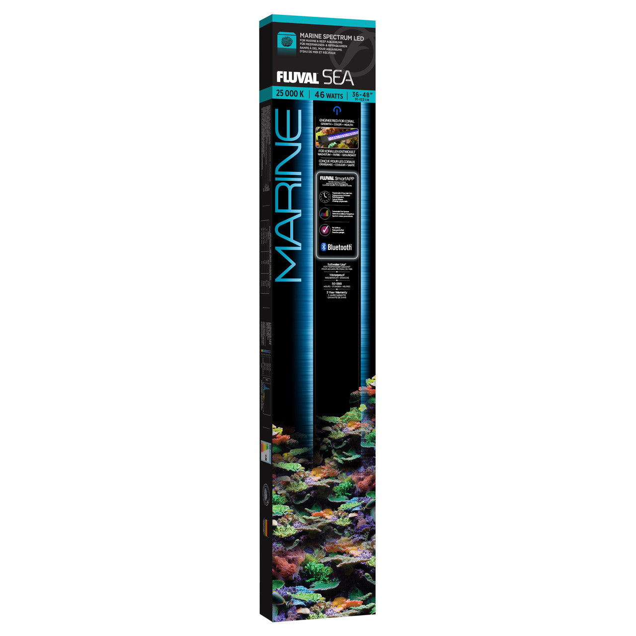 Fluval Sea LED Marine & Reef 3.0, 46w 36-46" 015561145169