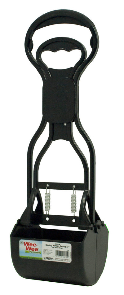 Four Paws Allen's Spring Action Dog Scooper For Hard Surfaces 3.75" x 4.5" x 15.5"