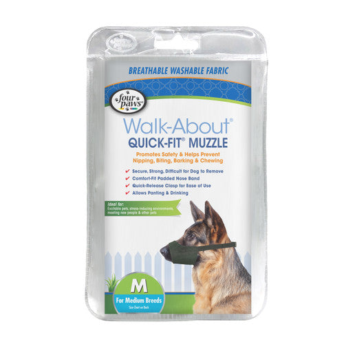 Four Paws Walk - About Quick - Fit Dog Muzzle 3 - Medium