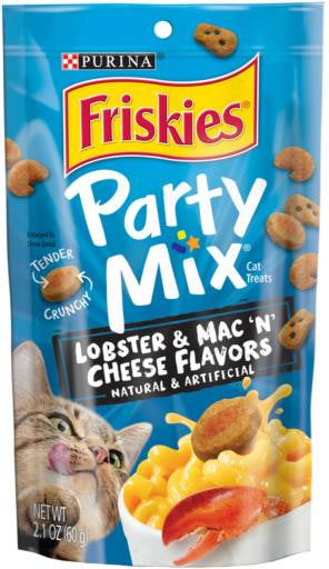 Friskies Party Mix Crunchy Lobster Mac & Cheese 10/2.1z {L - 1}050342 - Cat