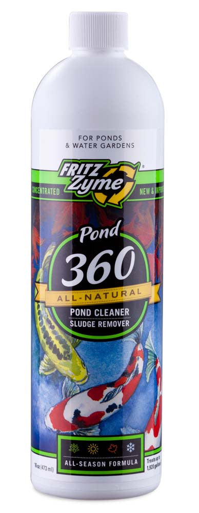 Fritz Pond FritzZyme 360 Liquid Biological Conditioner 16 fl. oz