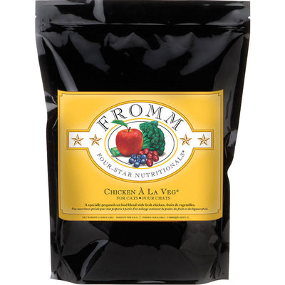 Fromm Cat 4star Chicken Vegetable 5lb 072705116843