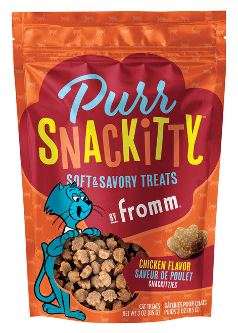 Fromm Chicken Flavor Snackitties Cat 3 oz