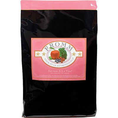 Fromm Dog 4star Salmon Vegetable 5lb 072705116447