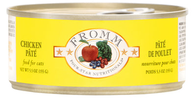 Fromm Four-Star Chicken Pate Canned Cat Food 5.5 oz