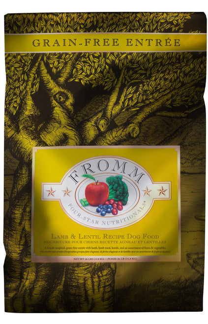 Fromm Four - Star Lamb & Lentil Recipe Dog Food 26 lb