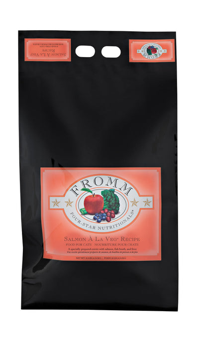 Fromm Four-Star Salmon A La Veg Recipe Cat Food 10 lb
